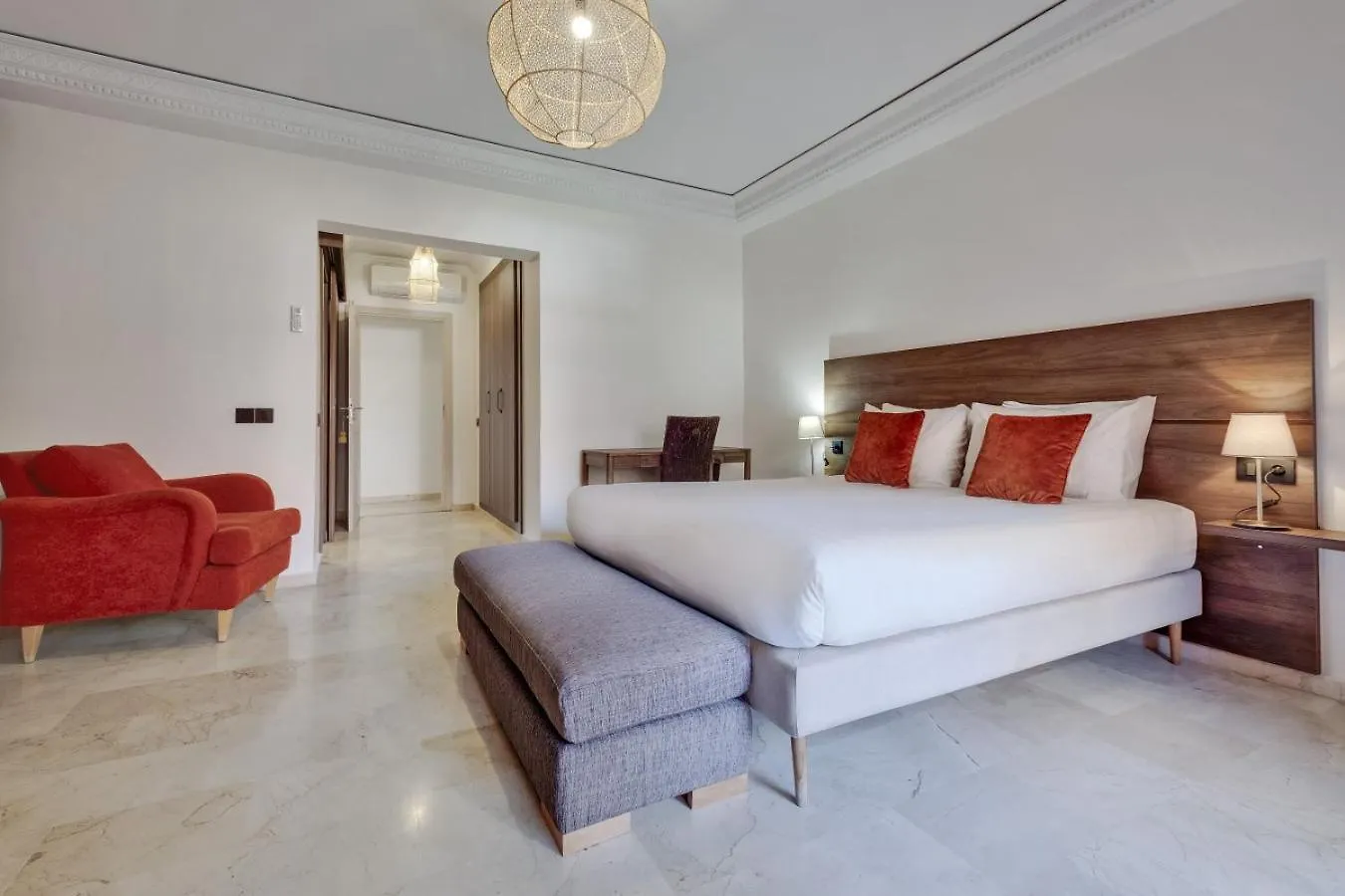 Elegant And Confortable A Hivernage 3 Chambres Marrakesh Apartment