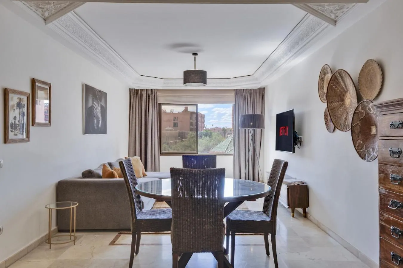Apartment Elegant And Confortable A Hivernage 3 Chambres Marrakesh